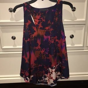 BNWOT blouse with floral print